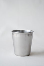 Hermia Taza de Metal BSM1016 Plateada